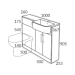 1000 Slimline Unit – Lussolite