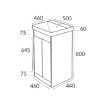 500 Floor Standing