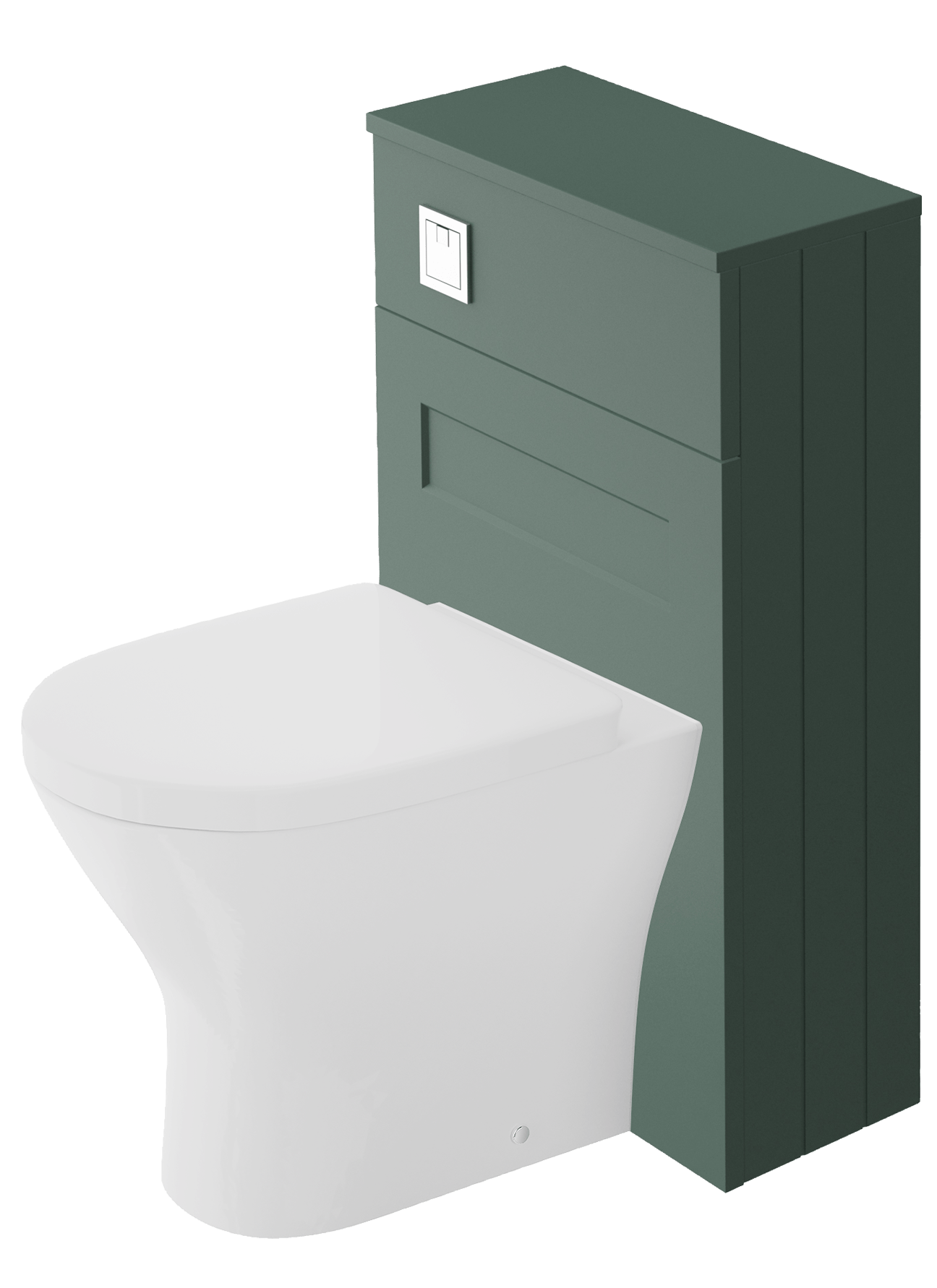Zaneti-Clarity-500-Back-To-Wall-WC-Unit-Boston-Green-Bathroom-Furniture