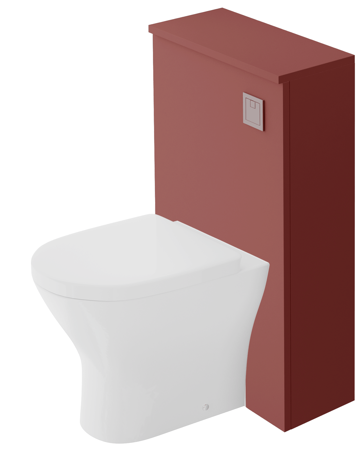 Zaneti-Kolour-500-Back-To-Wall-WC-Unit-Tuscan-Red-Bathroom-Furniture