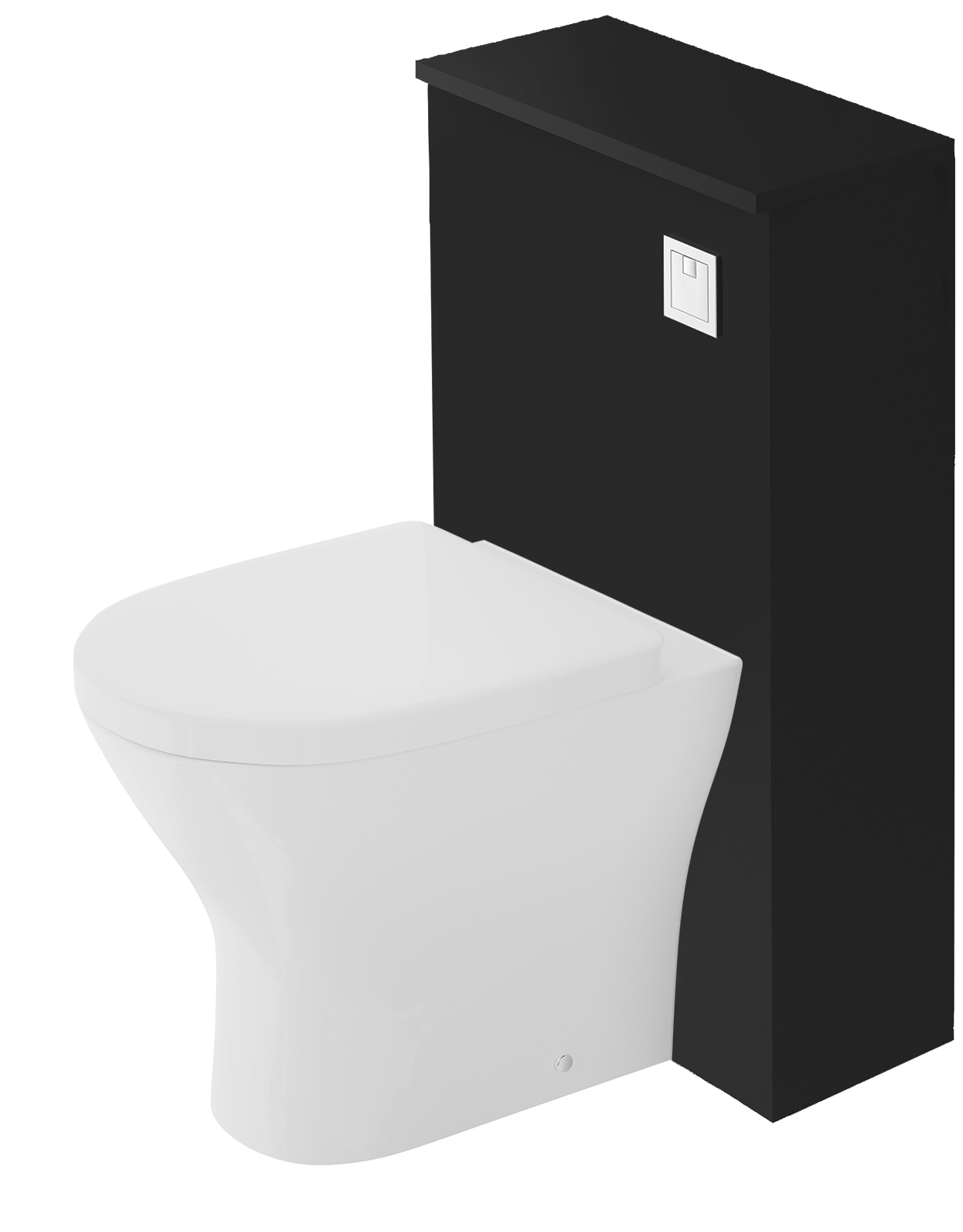 Zaneti-Senza-Pro-500-Back-To-Wall-WC-Unit-Super-Matt-Black-Bathroom-Furniture