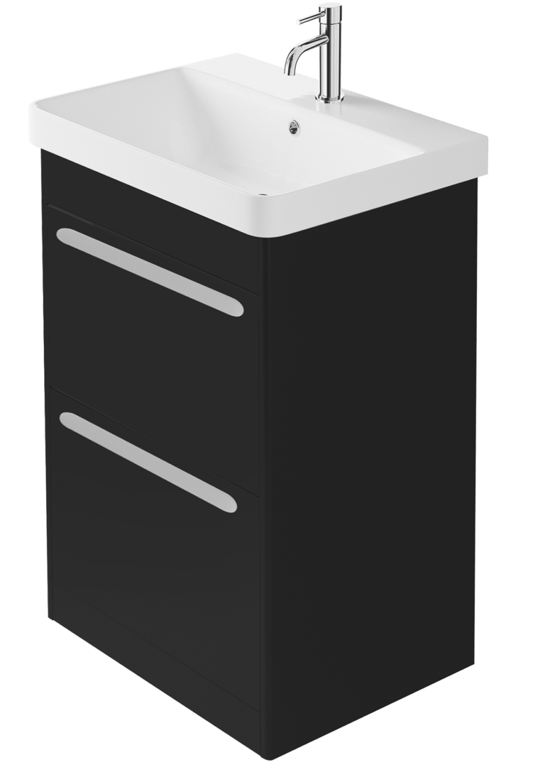 600 2 Drawer Floor Standing