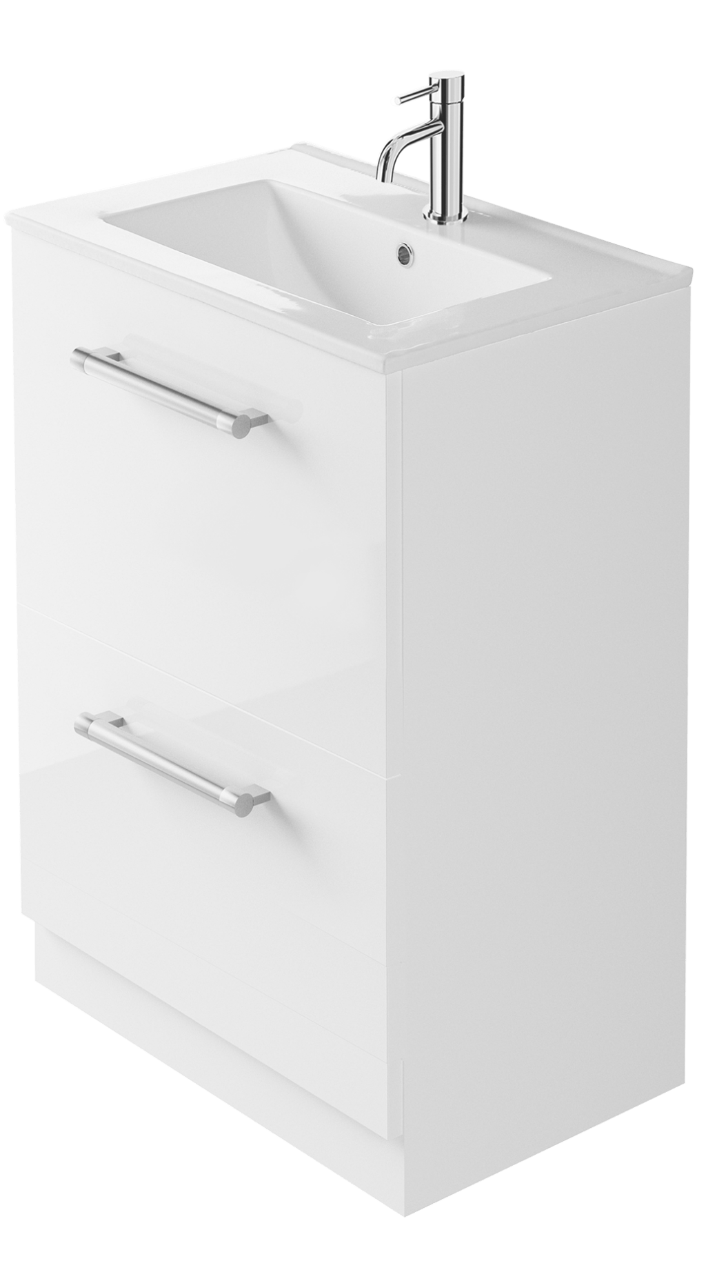 600 2 Drawer Floor Standing