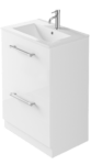 600 2 Drawer Floor Standing