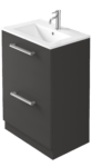 600 2 Drawer Floor Standing