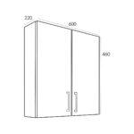 600 Wall Cupboard