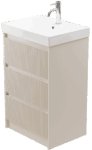 600 3 Drawer Floor Standing
