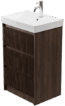 600 3 Drawer Floor Standing