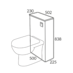 500 BTW WC Unit