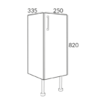 250 Floor Cupboard