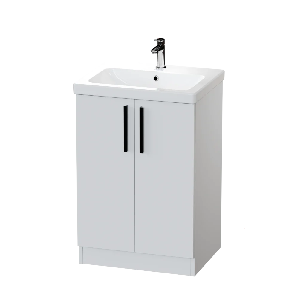600 Floor Standing Two Door Basin Unit