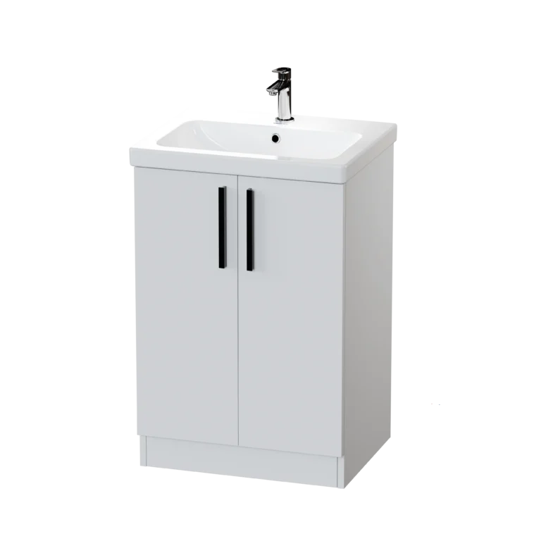 600 Floor Standing Two Door Basin Unit