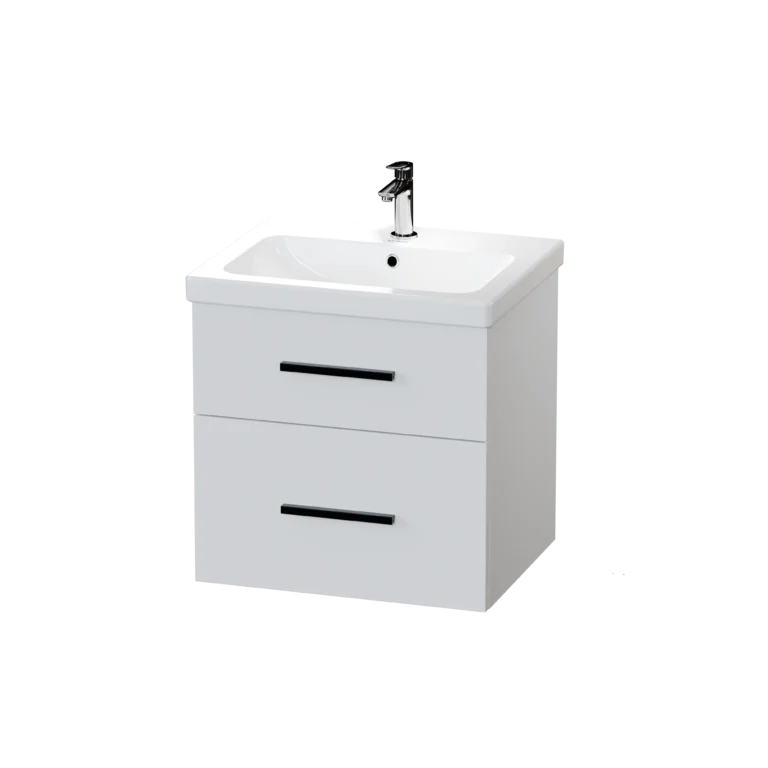 600 Wall Hung Two Drawer Basin Unit