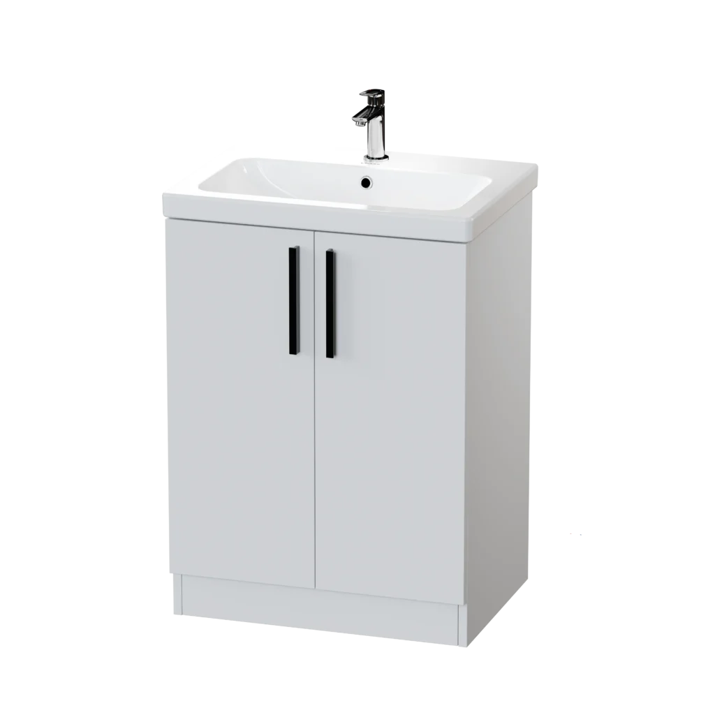 650 Floor Standing Two Door Basin Unit