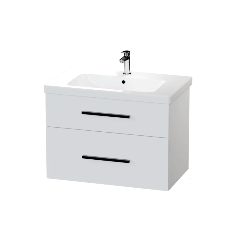 800 Wall Hung Two Drawer Basin Unit