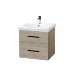 600 Wall Hung Two Drawer Basin Unit