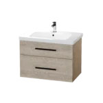 800 Wall Hung Two Drawer Basin Unit