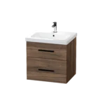 600 Wall Hung Two Drawer Basin Unit