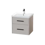 600 Wall Hung Two Drawer Basin Unit