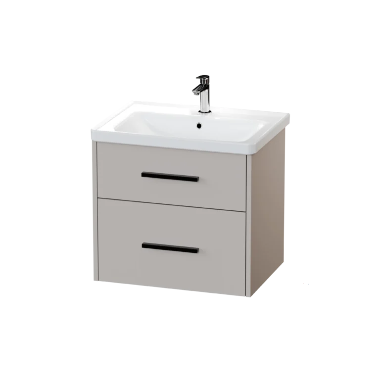 650 Wall Hung Two Drawer Basin Unit