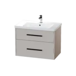 800 Wall Hung Two Drawer Basin Unit