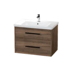 800 Wall Hung Two Drawer Basin Unit