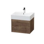 600 Wall Hung One Drawer Basin Unit