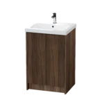 600 Floor Standing Two Door Basin Unit
