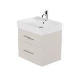 600 Wall Hung 2 Drawers Basin Unit